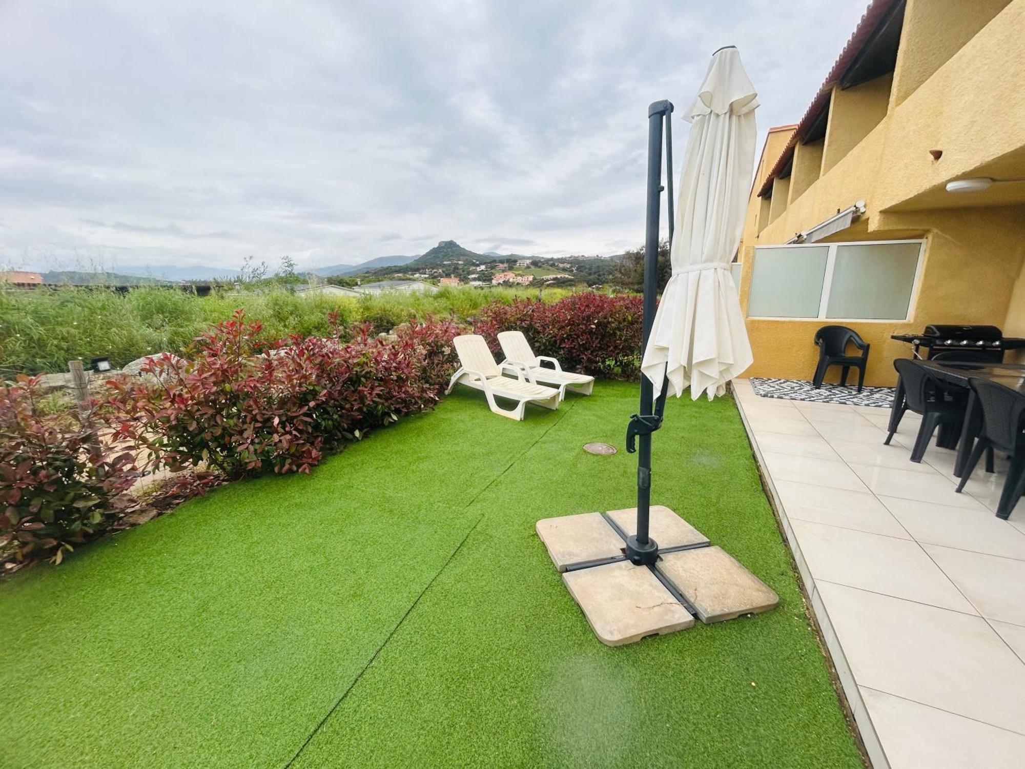La Belle Vie F4 Bord De Plage Avec Jardin Calcatoggio  Buitenkant foto